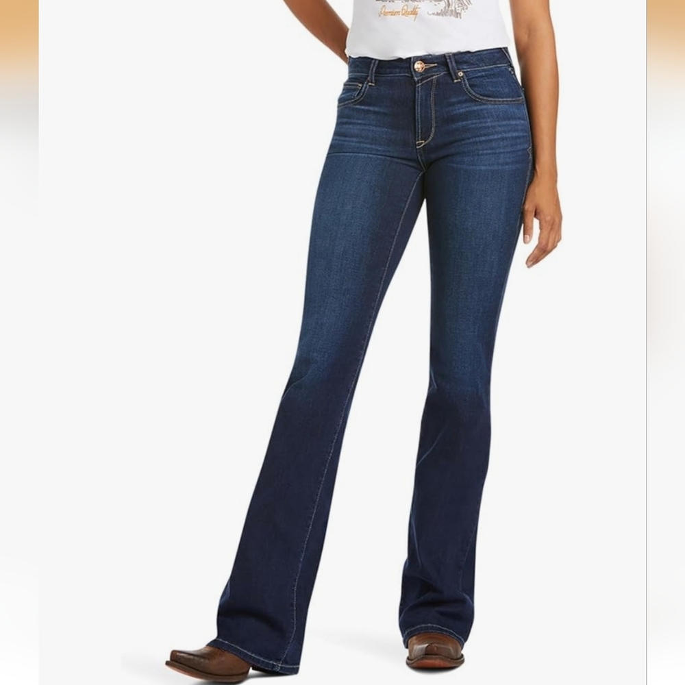 Ariat Ultra Stretch Perfect Rise Katie Flare Jean New With Tags